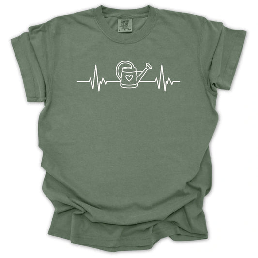 Gardening Heartbeat T-shirt