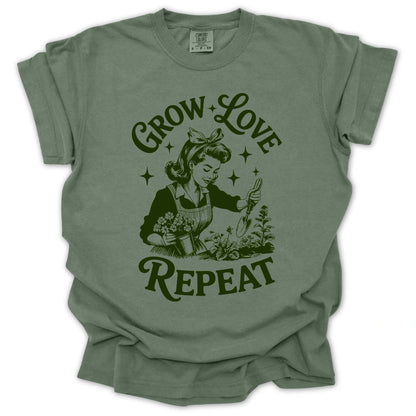 Grow Love Repeat T-Shirt