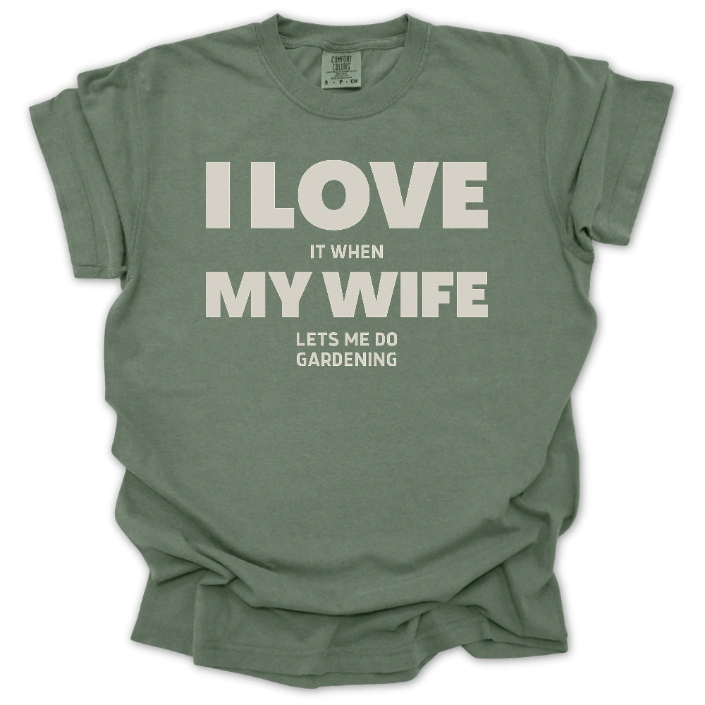 I Love My Wife T-shirt