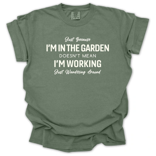 Just Vibing In The Garden T-shirt