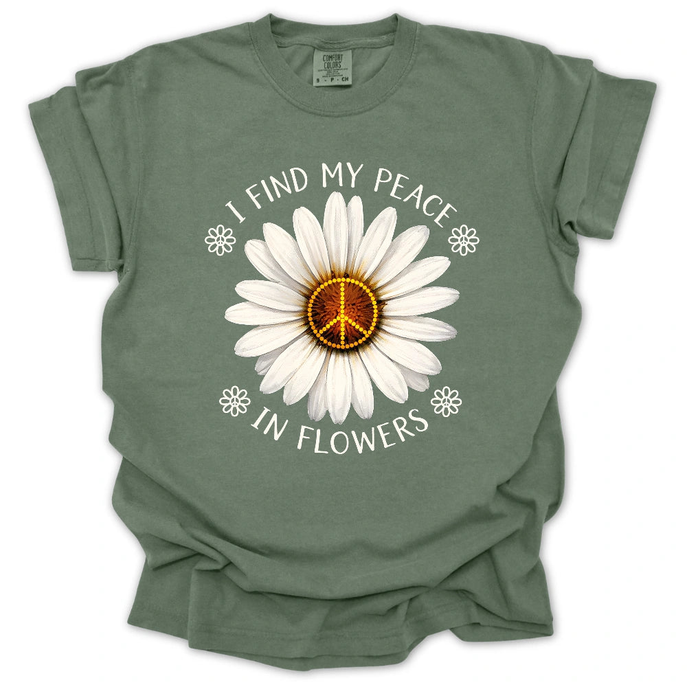 My Peace in Flowers T-shirt