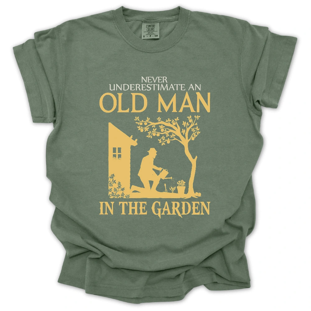 Never Underestimate An Old Man T-Shirt