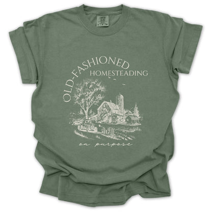 Old Fashioned Homesteading T-Shirt