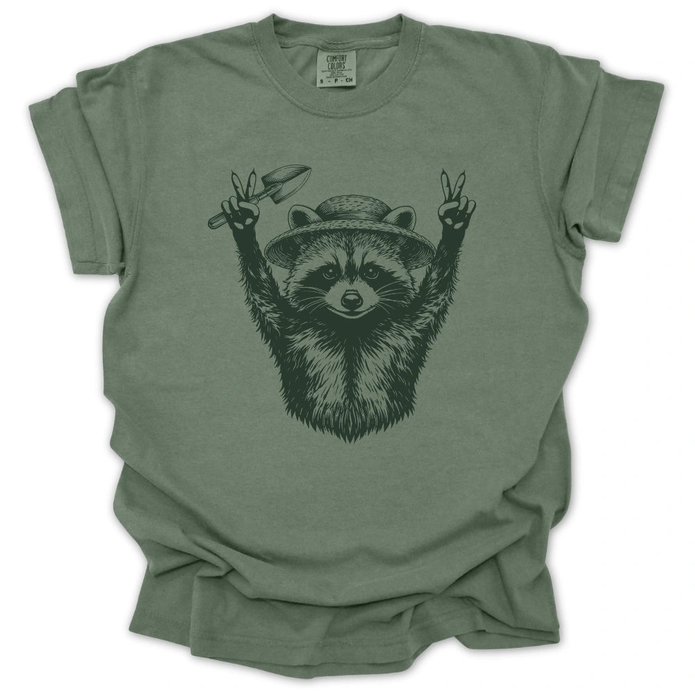 Peace Raccoon T-shirt