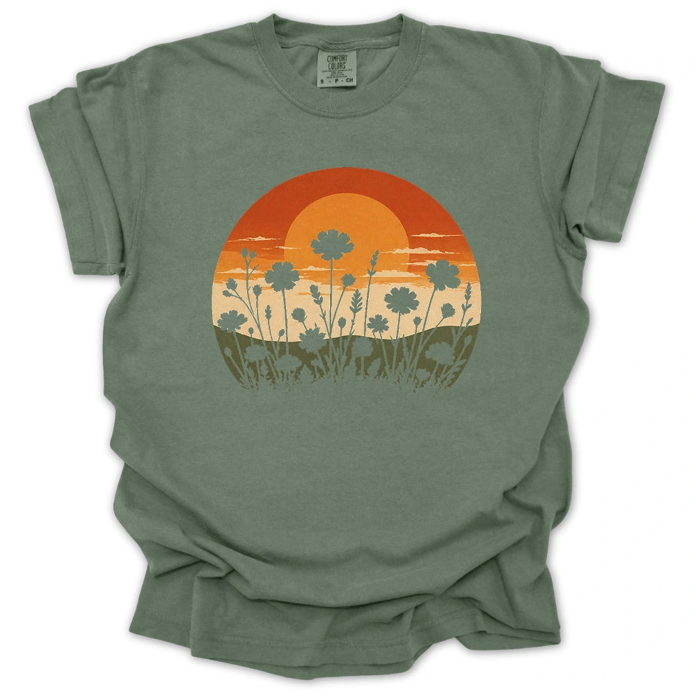 Wildflower Sunset T-shirt
