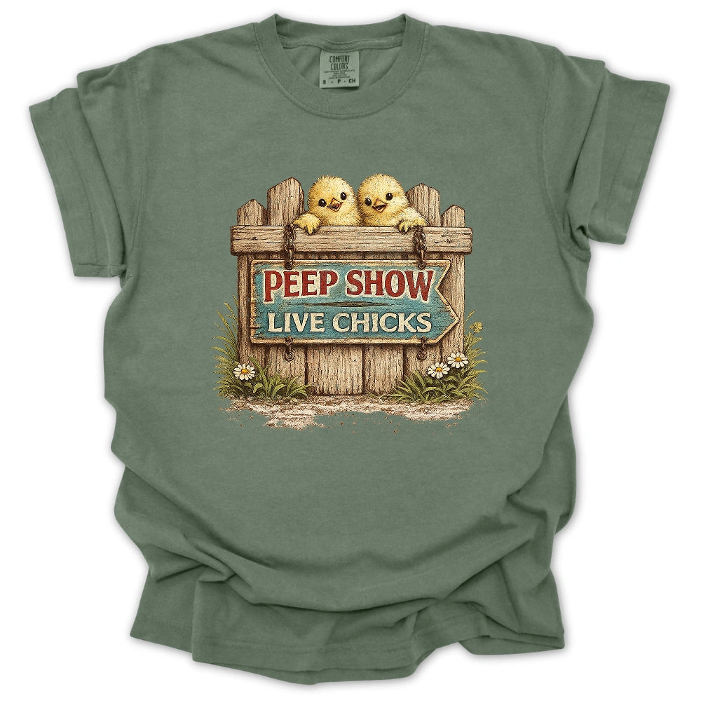 Peep Show Live Chicks T-Shirt