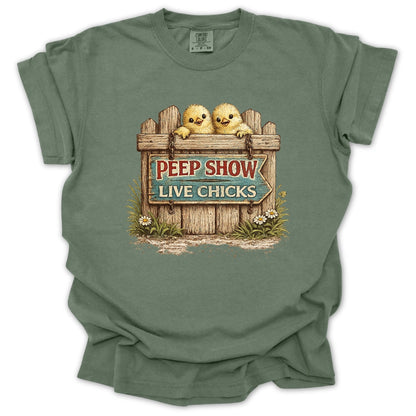 Peep Show Live Chicks T-Shirt