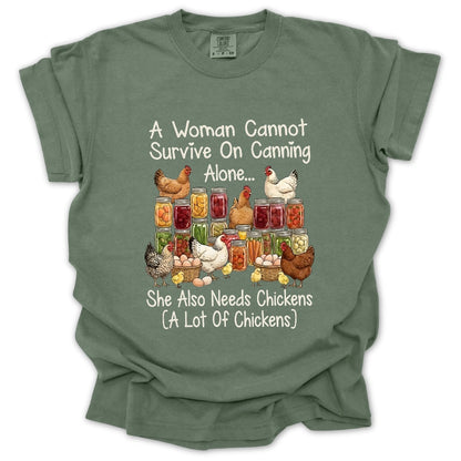 Canning & Chickens Lover T-Shirt