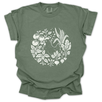 Hens and Vegetables T-Shirt