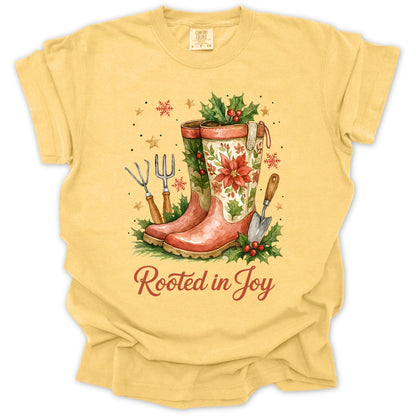 Christmas Gardening Boots T-Shirt