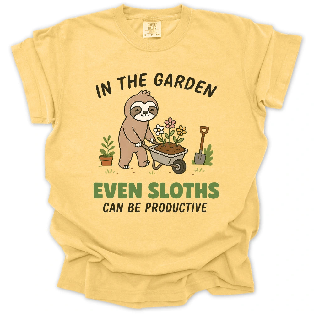 Garden Sloth T-shirt