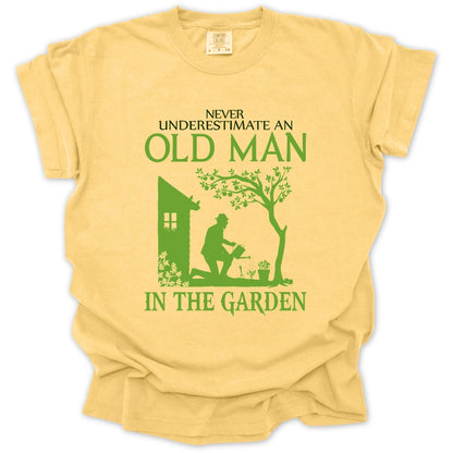 Never Underestimate An Old Man T-Shirt