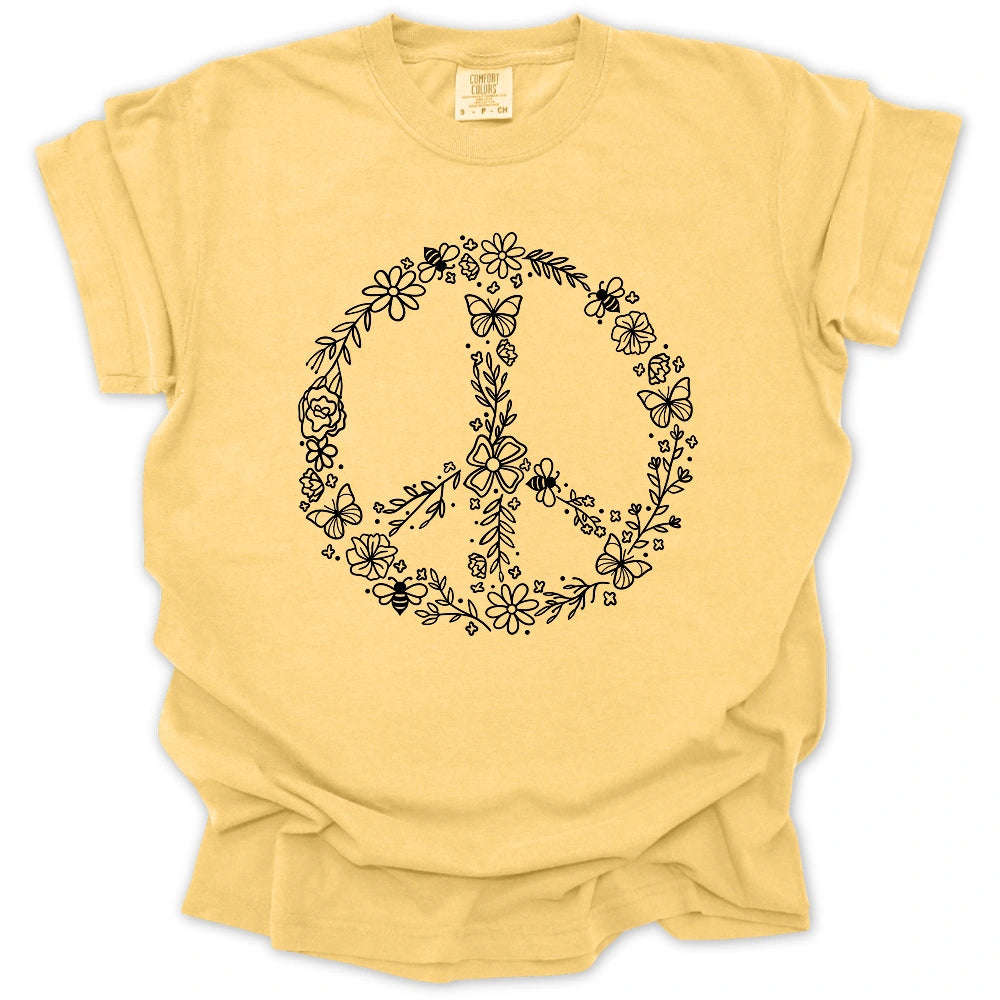 Peace For Pollinators T-shirt