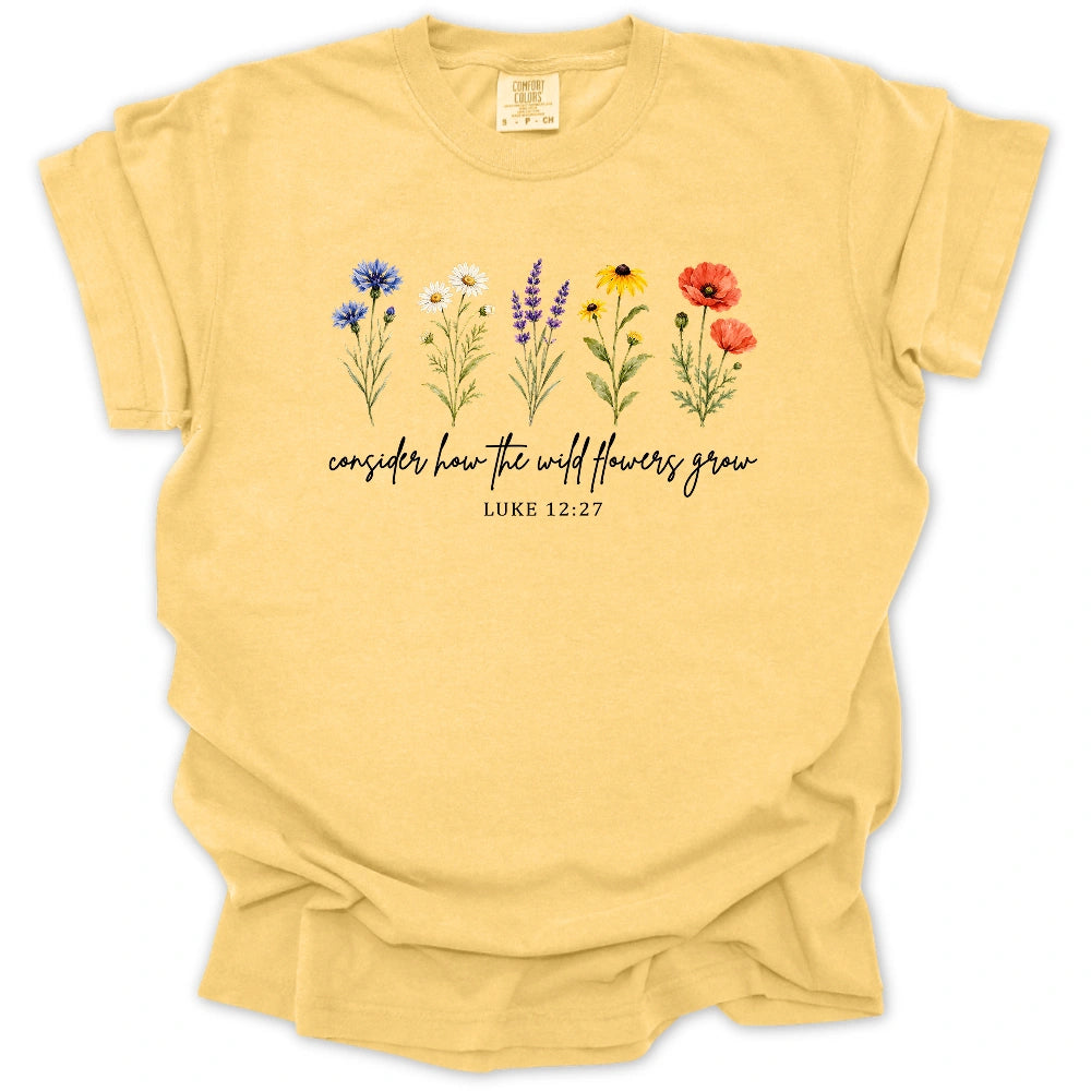 Where Wildflowers Grow T-shirt