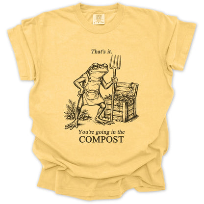 Going In The Compost T-shirt