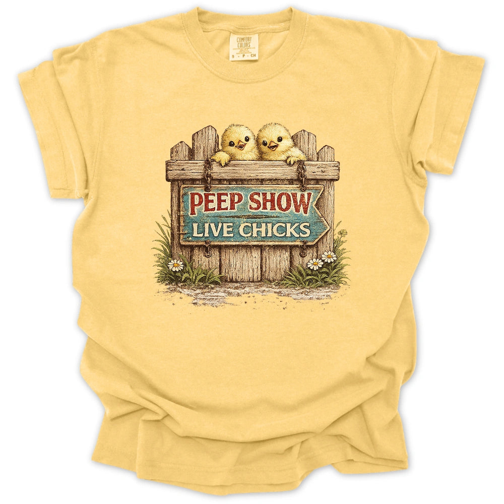 Peep Show Live Chicks T-Shirt