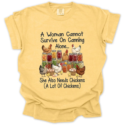 Canning & Chickens Lover T-Shirt