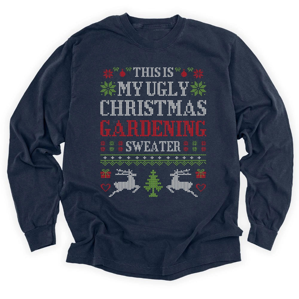 Ugly Gardening Sweater Long Sleeve T-shirt