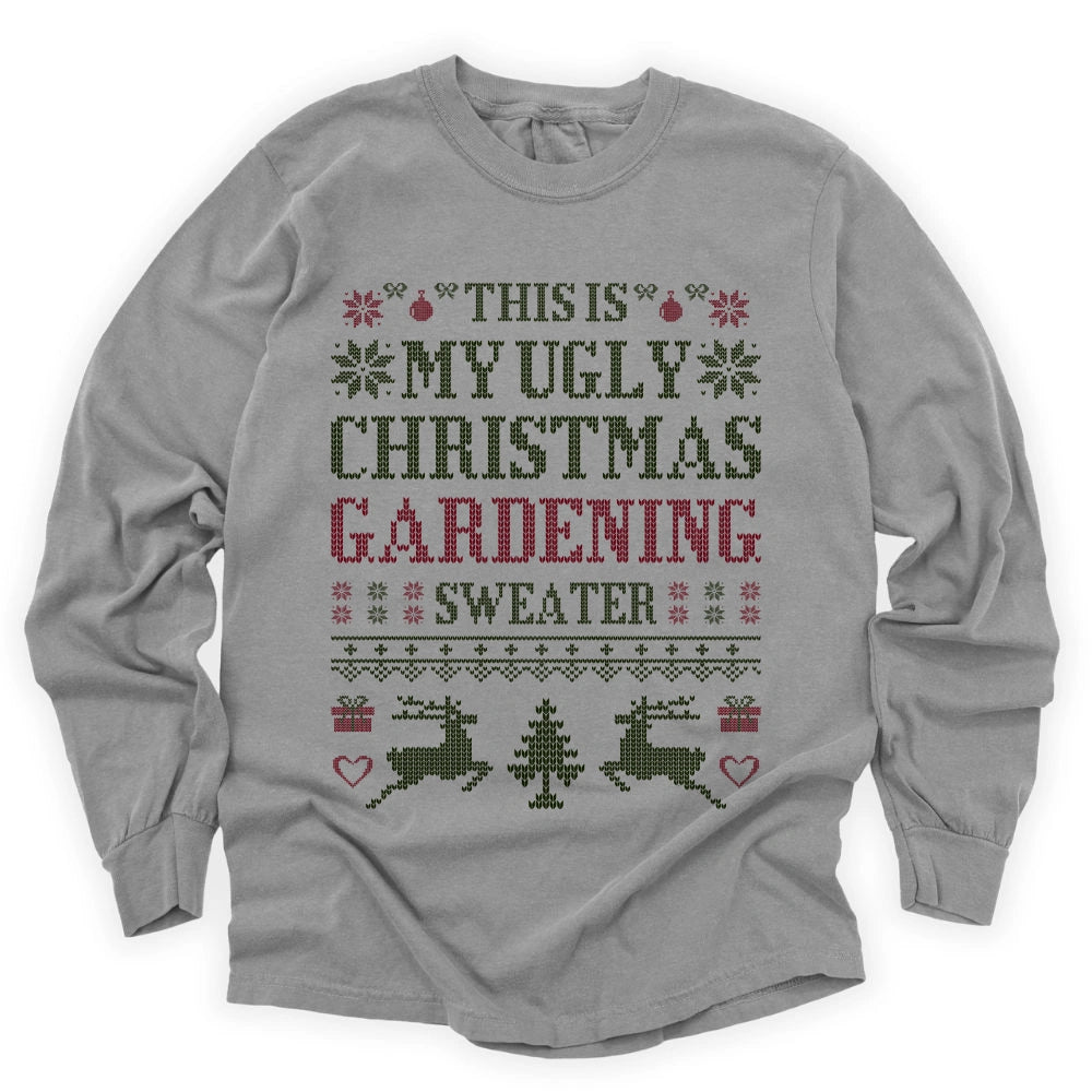 Ugly Gardening Sweater Long Sleeve T-shirt