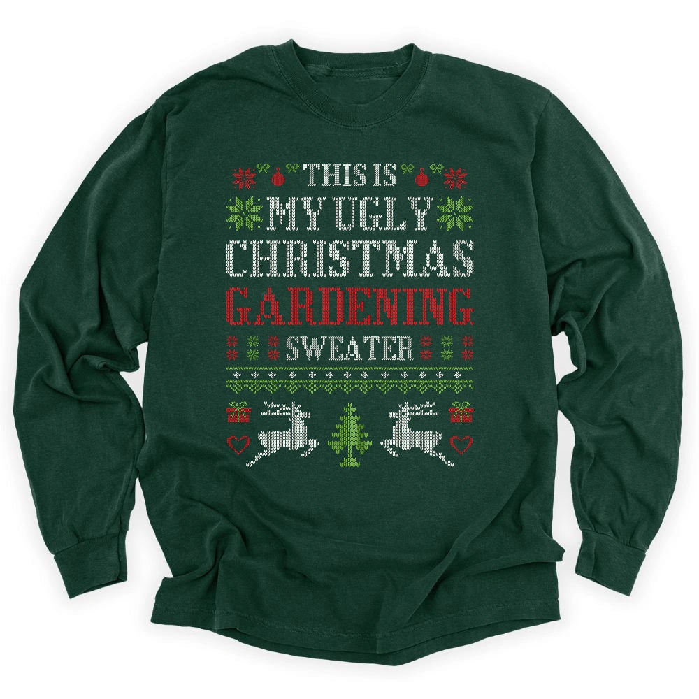 Ugly Gardening Sweater Long Sleeve T-shirt