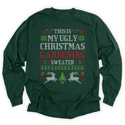 Ugly Gardening Sweater Long Sleeve T-shirt