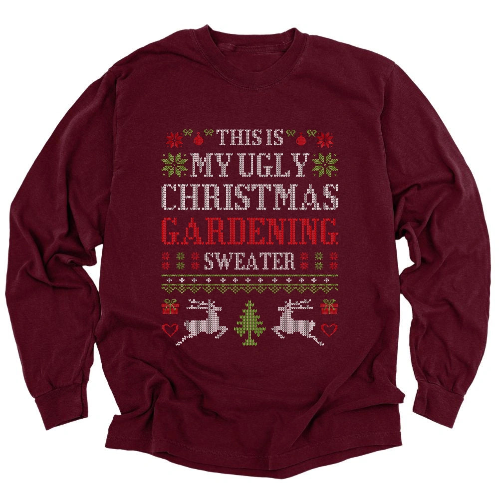 Ugly Gardening Sweater Long Sleeve T-shirt