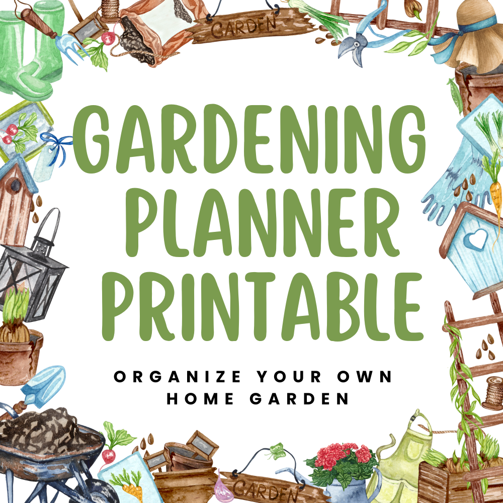 Exclusive Gardening Planner Printable + $20 Gift Card
