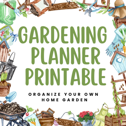 Exclusive Gardening Planner Printable + $20 Gift Card