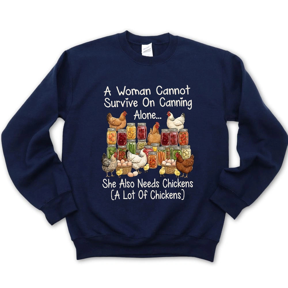 Canning & Chickens Lover Sweatshirt