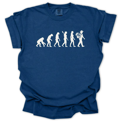 Evolution of the Homestead Woman T-Shirt