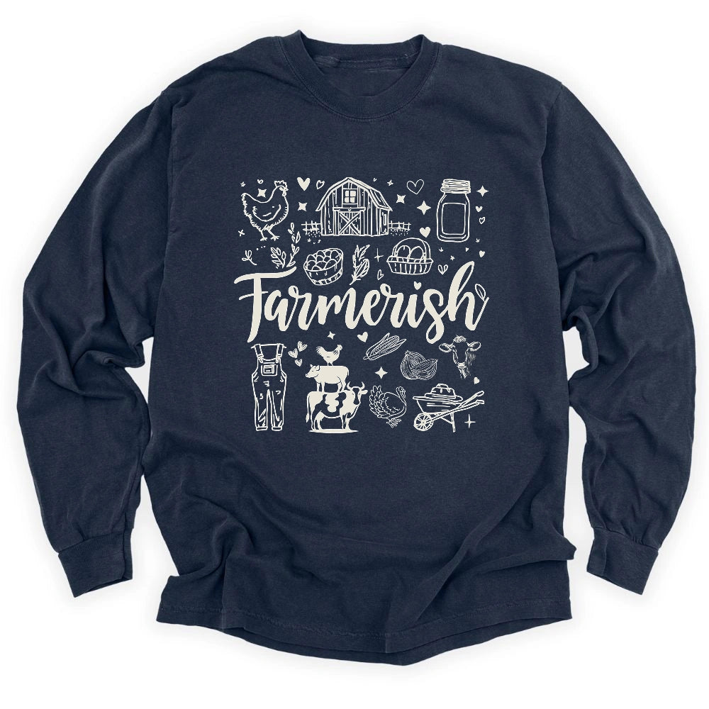 Farmerish Long Sleeve T-shirt