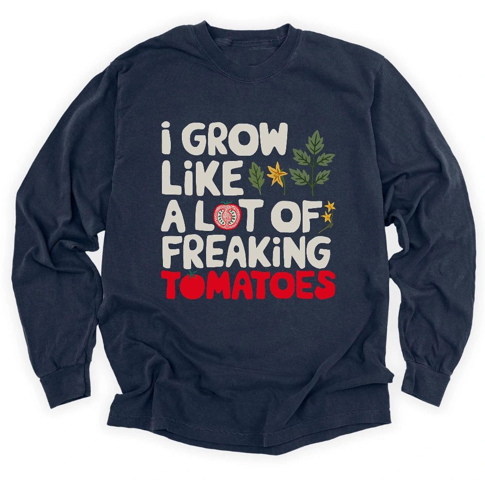 Freaking Tomatoes Long Sleeve T-shirt