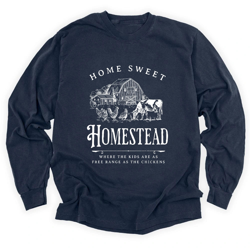 Free Range Kids Homestead Long Sleeve T-shirt