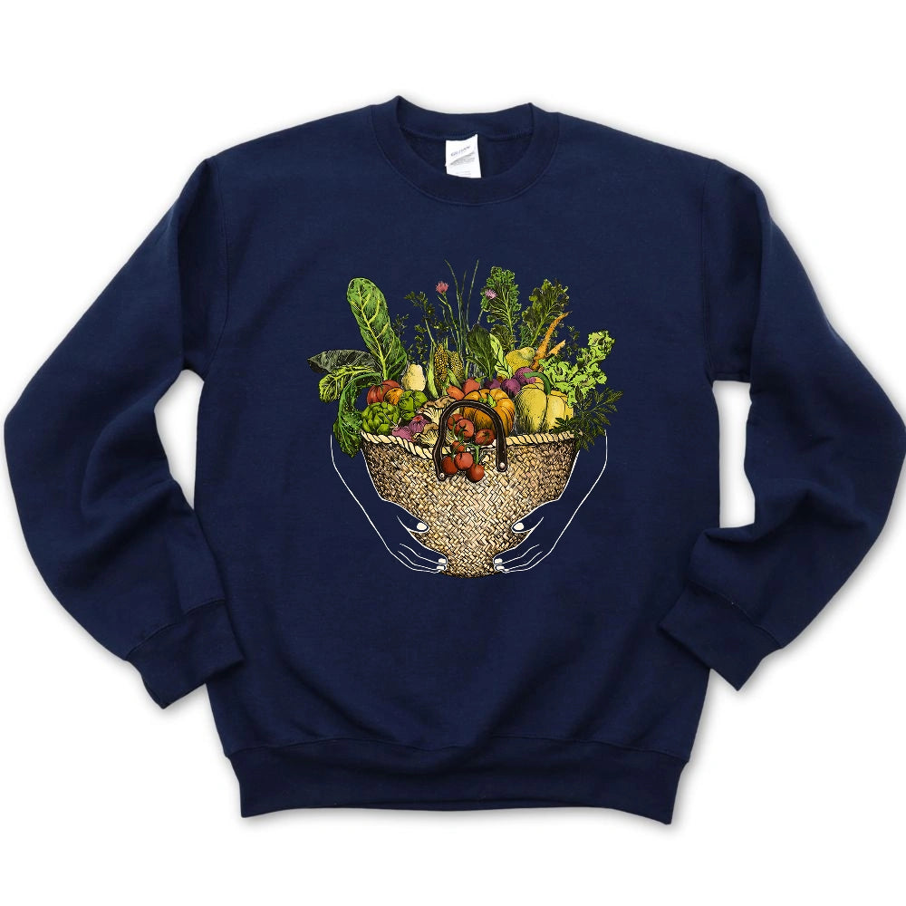 From Garden to Basket Sweatshirt