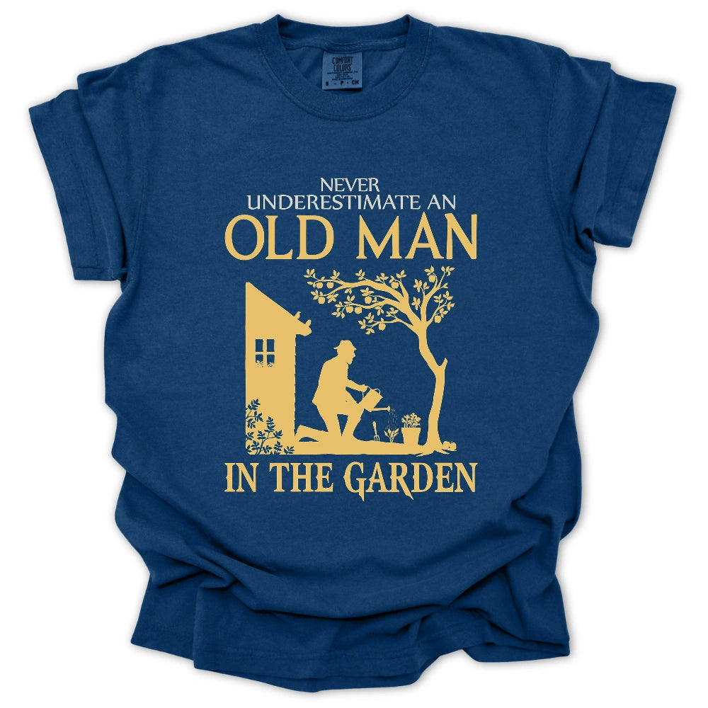 Never Underestimate An Old Man T-Shirt