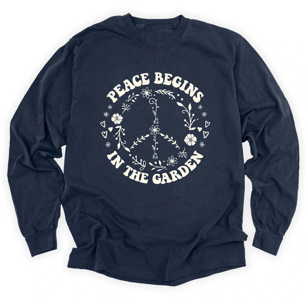 Peace Garden Long Sleeve T-shirt