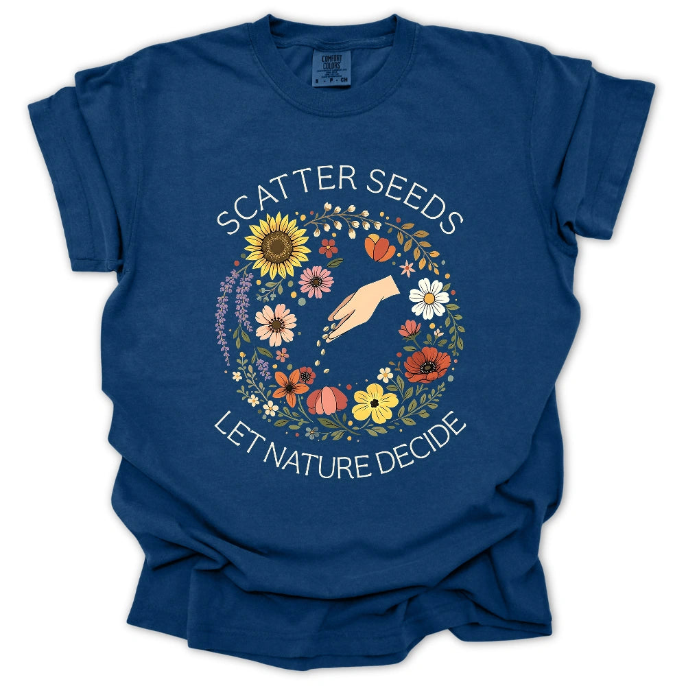Scatter Wildflower Seeds T-shirt