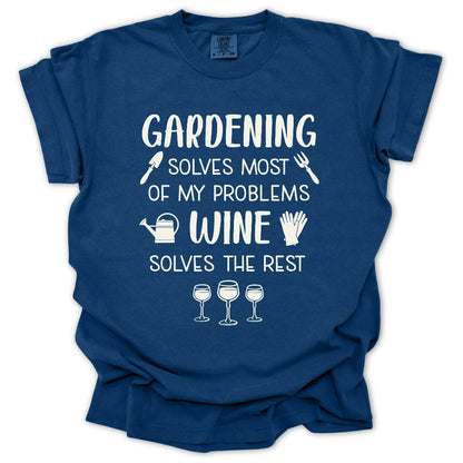 Wine Solves Problems T-Shirt