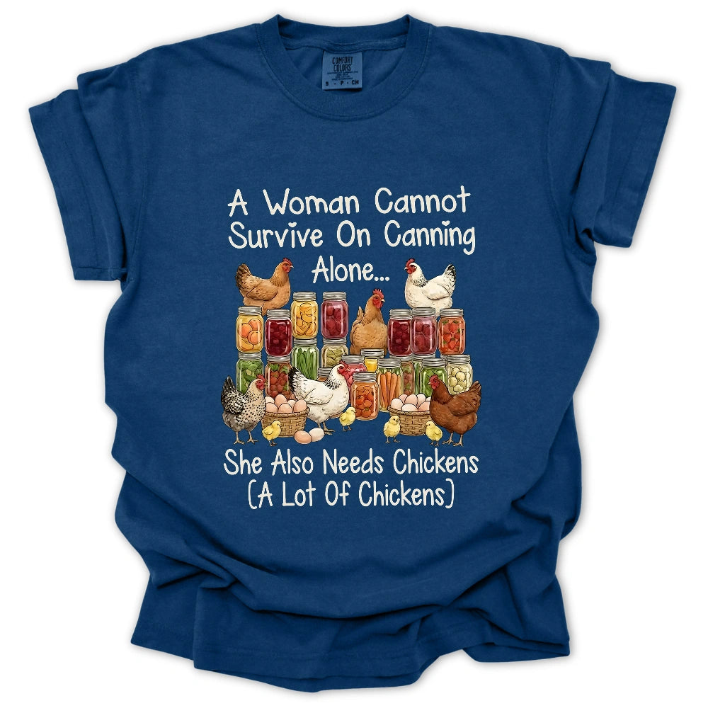 Canning & Chickens Lover T-Shirt