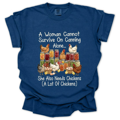 Canning & Chickens Lover T-Shirt