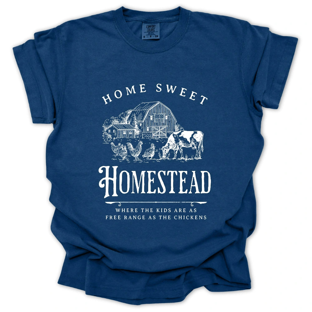 Free Range Kids Homestead T-Shirt