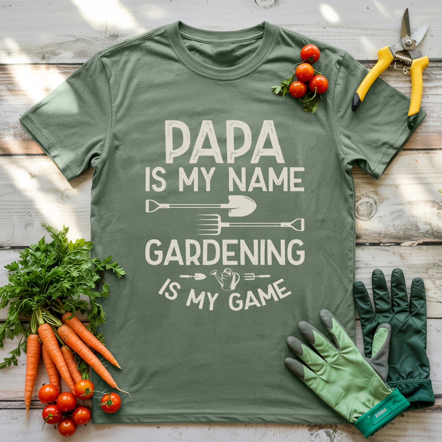 Papa Gardening T-Shirt