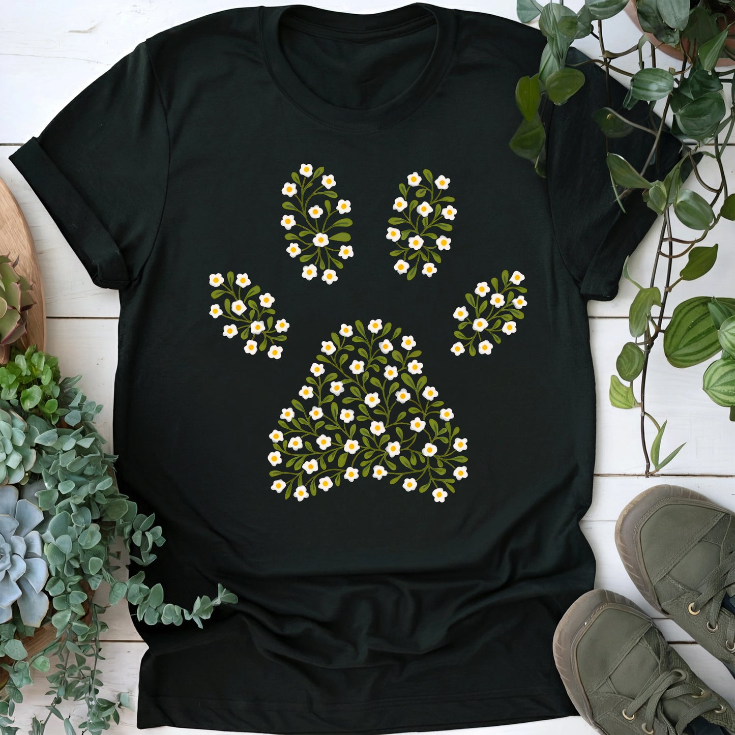 Pawssome Blooming T-shirt