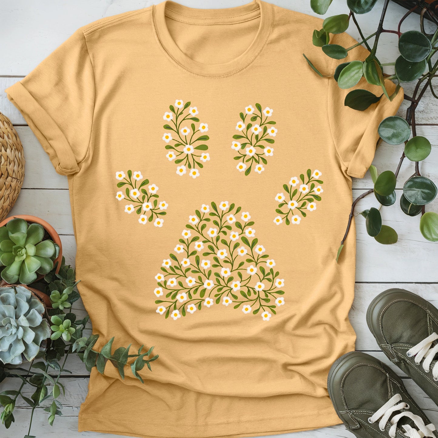 Pawssome Blooming T-shirt