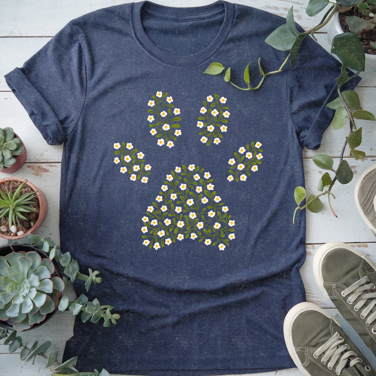 Pawssome Blooming T-shirt