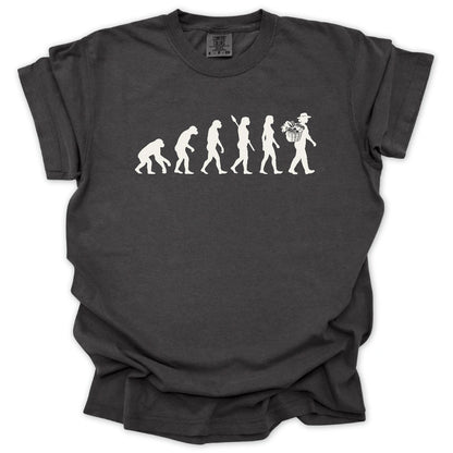 Evolution of the Homestead Woman T-Shirt
