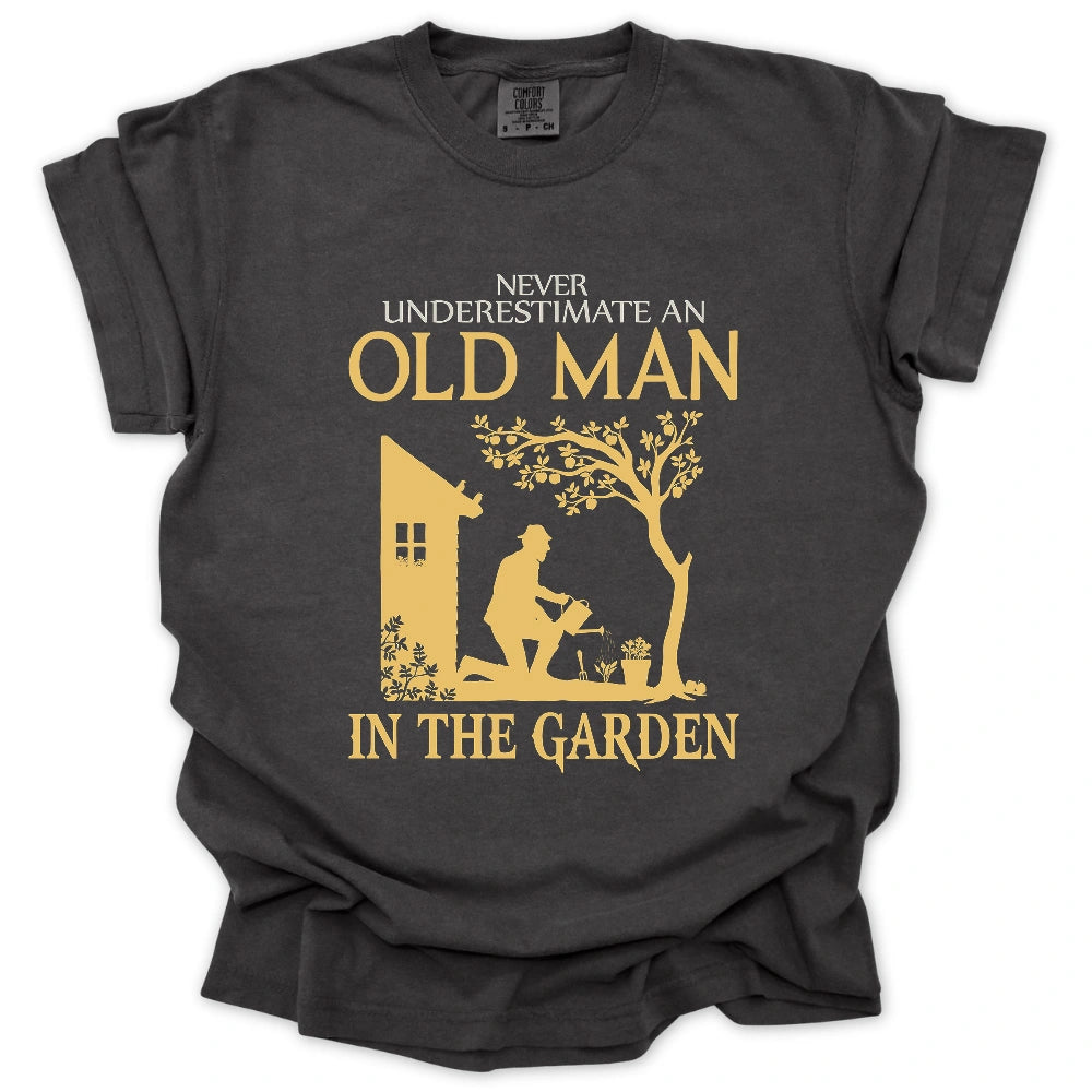 Never Underestimate An Old Man T-Shirt
