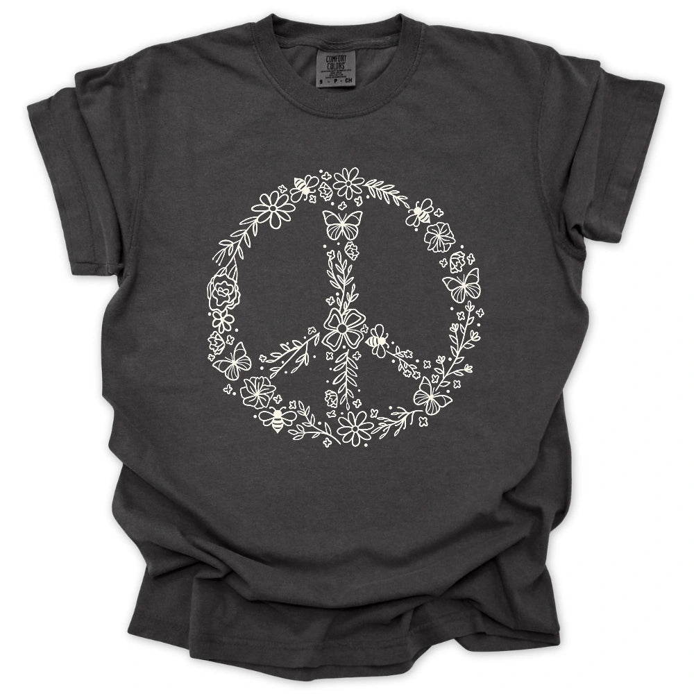 Peace For Pollinators T-shirt
