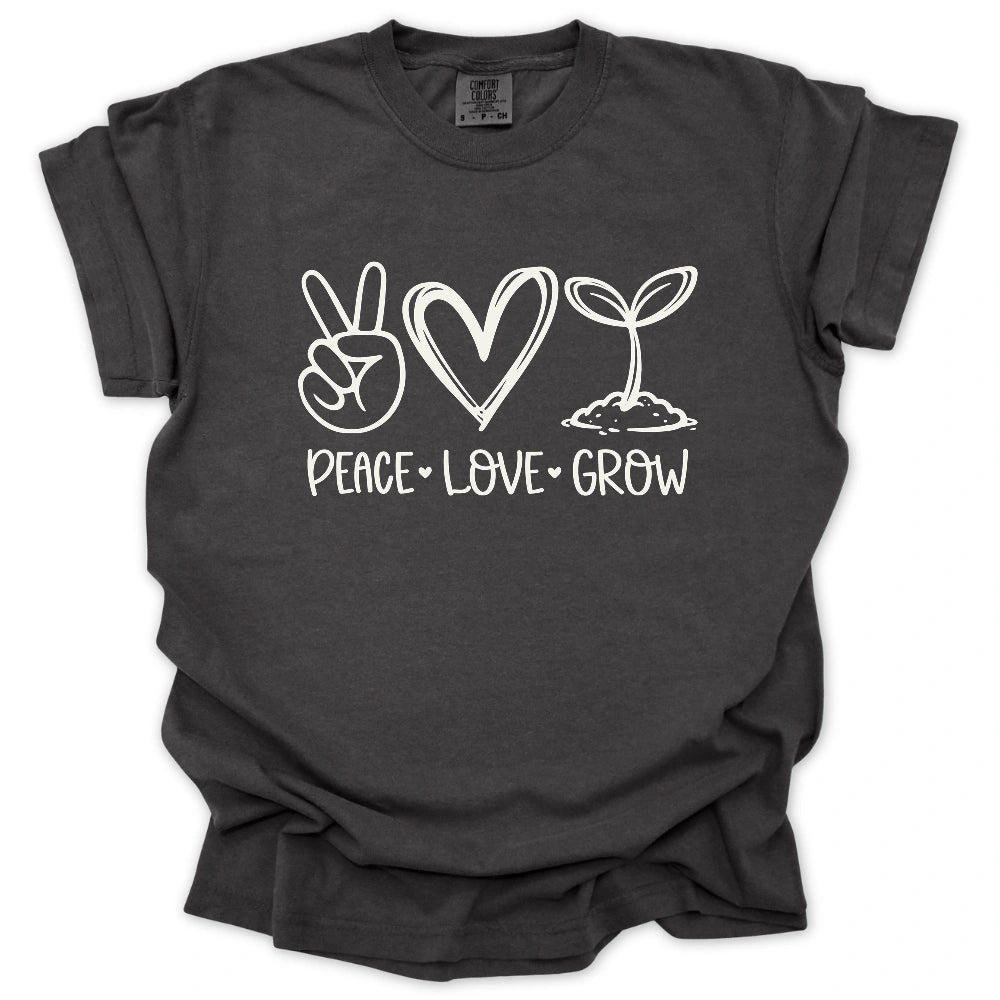 Peace Love Grow T-Shirt