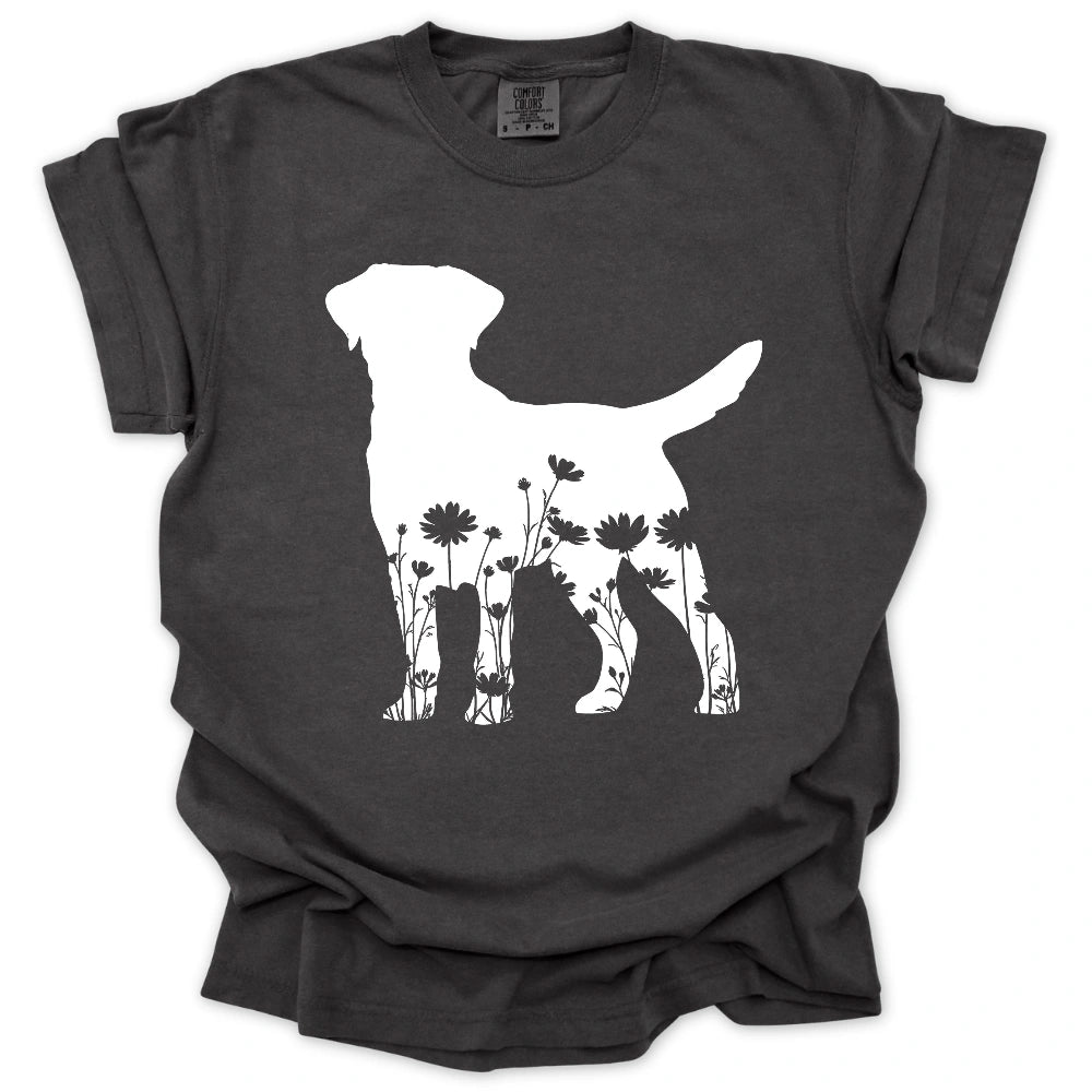 Wildflower Dog T-shirt
